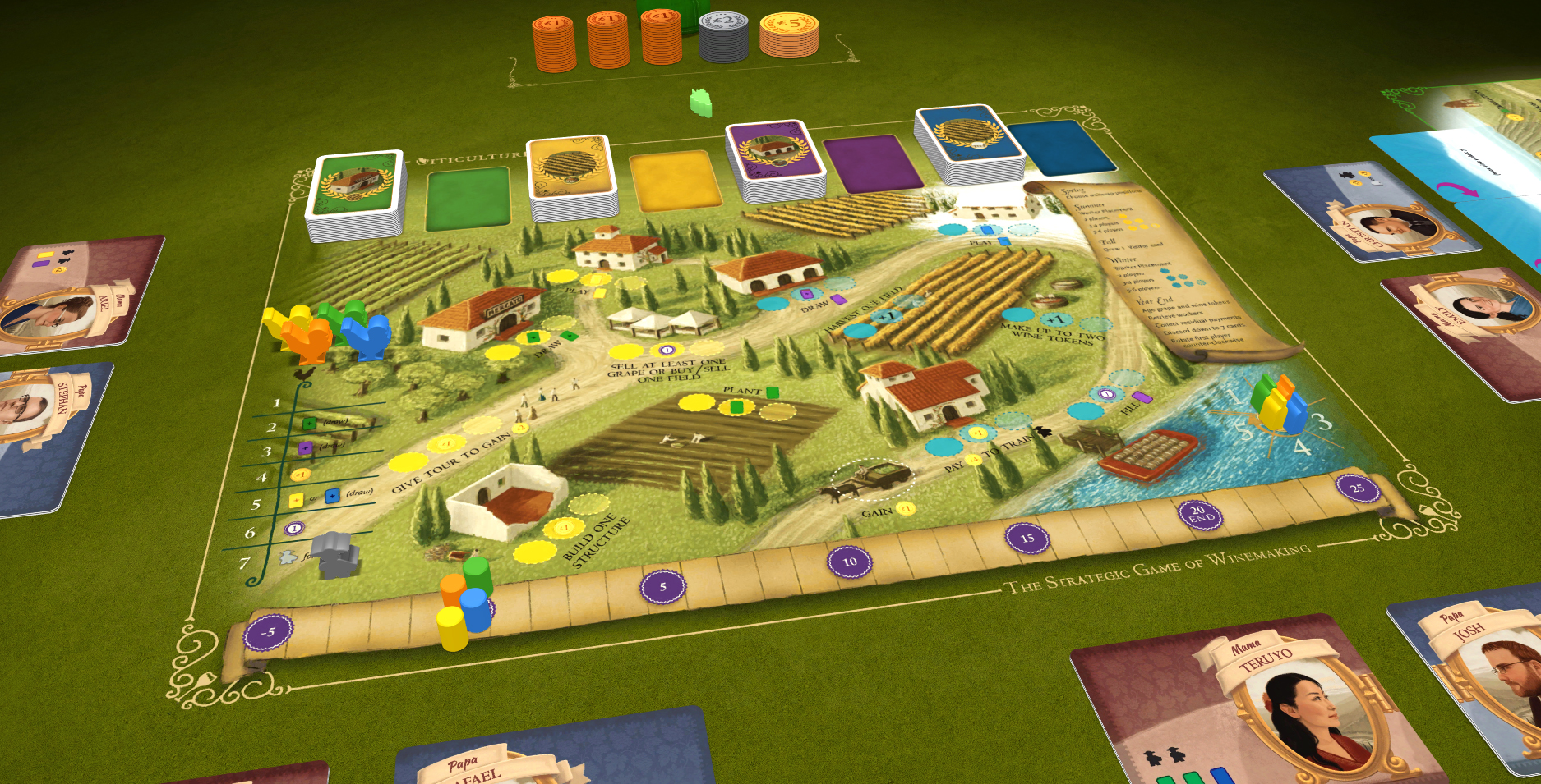 Tabletopia: Viticulture – Essential Edition