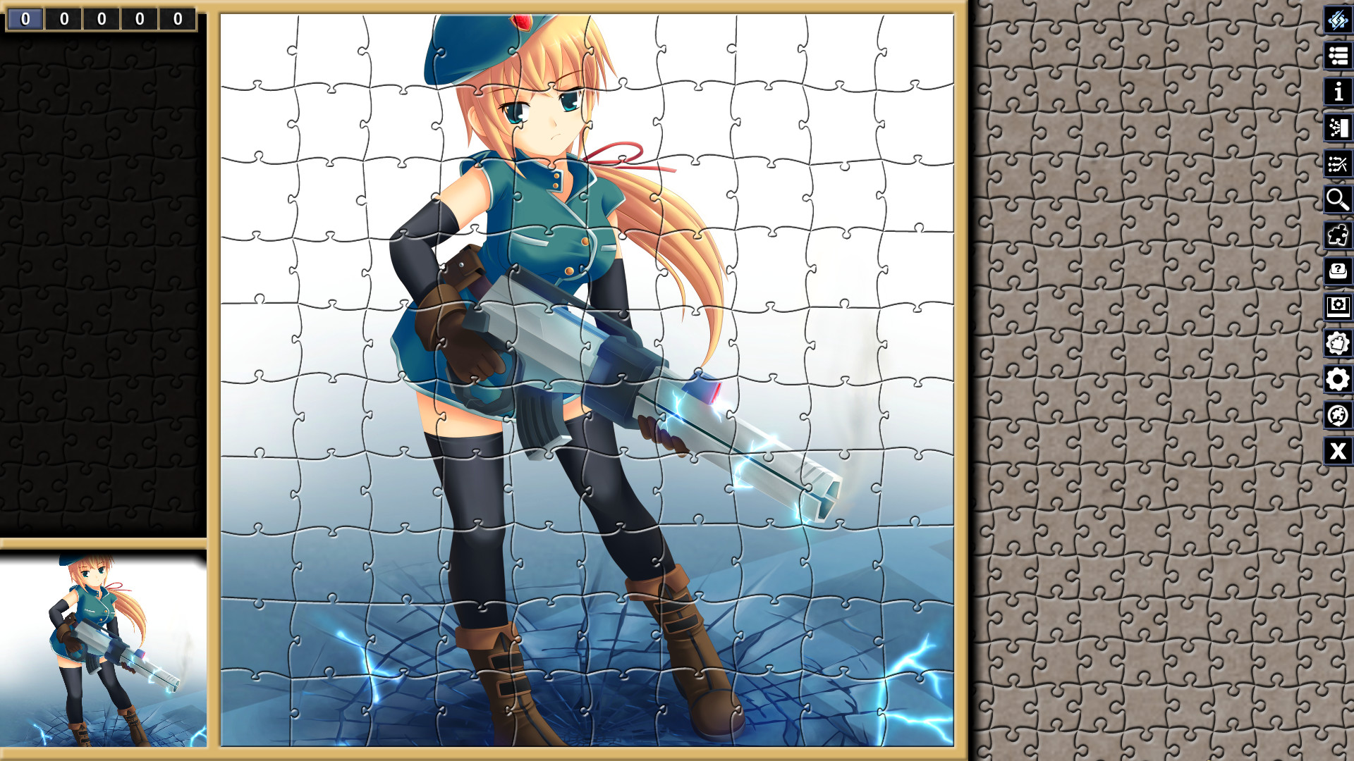 Pixel Puzzles: Illustrations &amp; Anime – Jigsaw Pack: Gun Girls