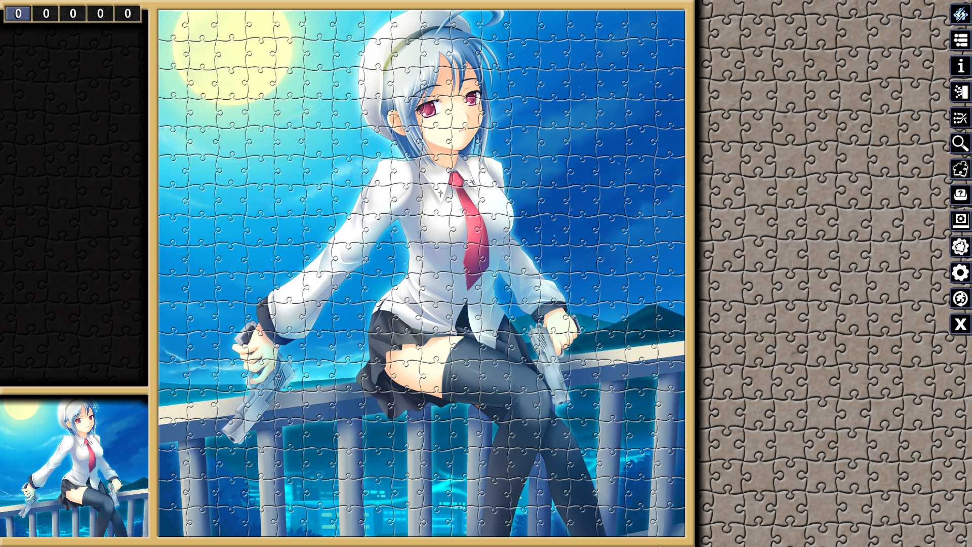 Pixel Puzzles: Illustrations &amp; Anime – Jigsaw Pack: Gun Girls