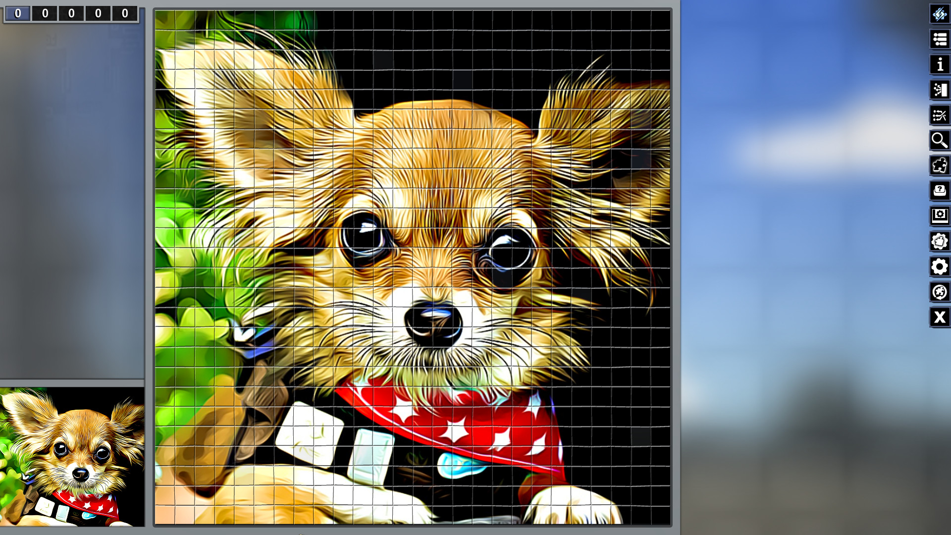 Pixel Puzzles: Illustrations &amp; Anime – Jigsaw Pack: Little Dogs