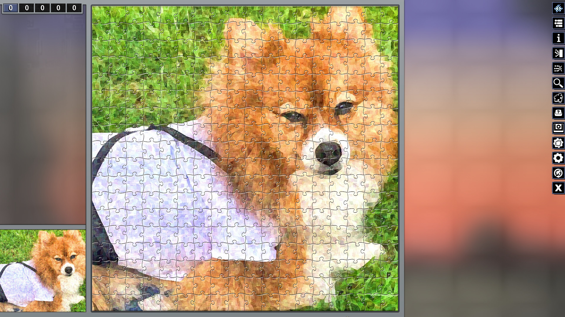 Pixel Puzzles: Illustrations &amp; Anime – Jigsaw Pack: Little Dogs