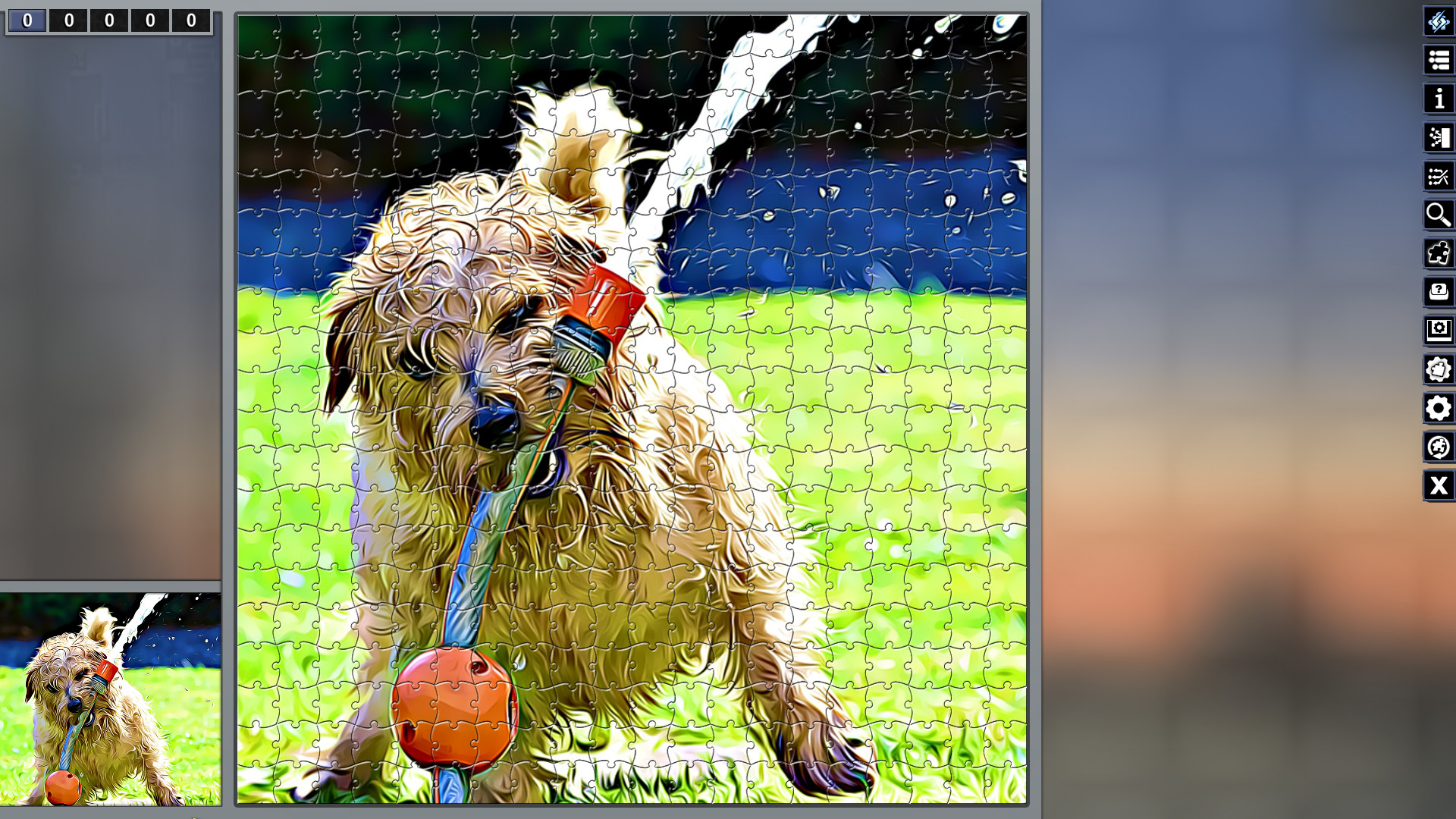 Pixel Puzzles: Illustrations &amp; Anime – Jigsaw Pack: Little Dogs