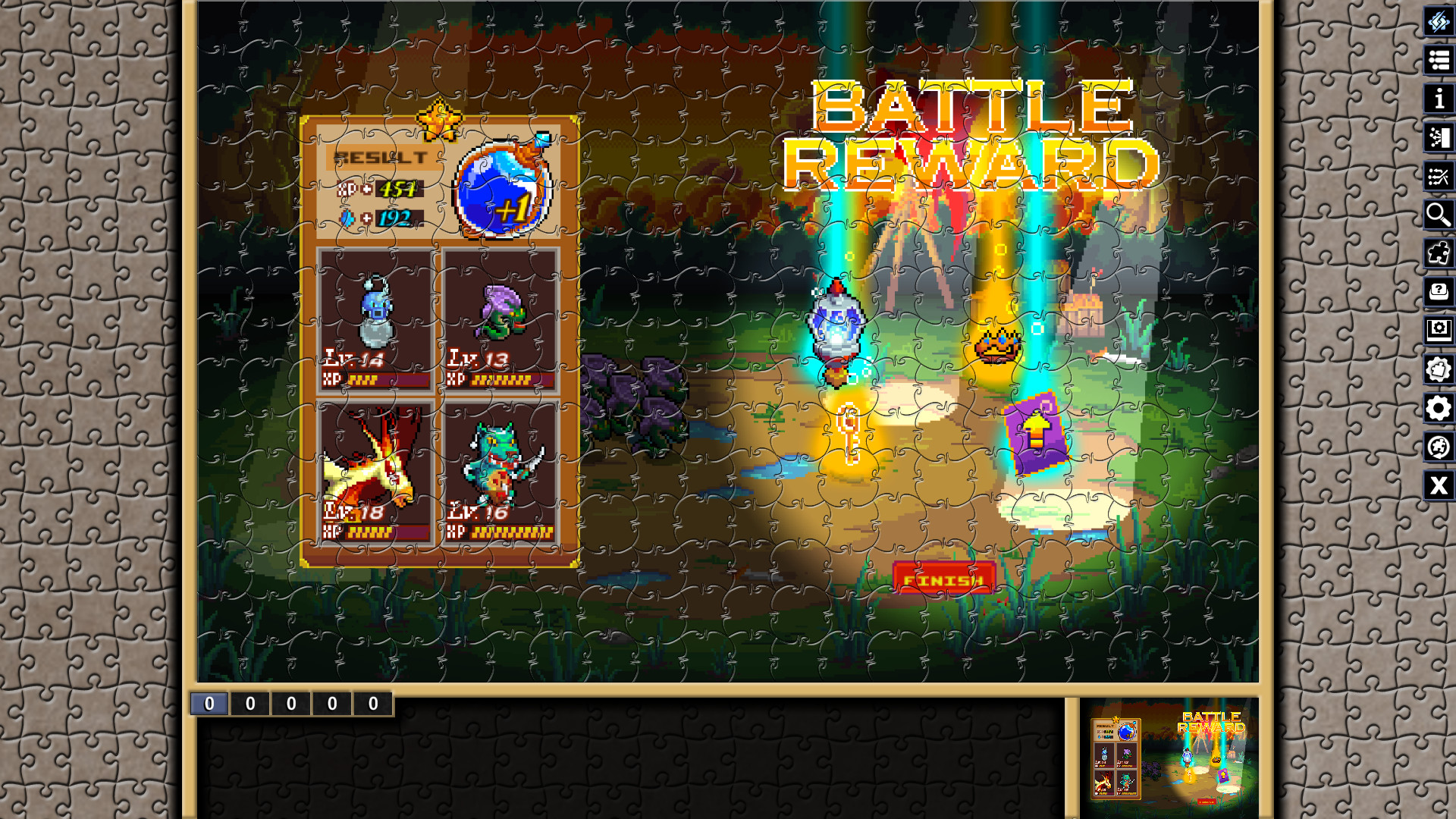 Pixel Puzzles: Illustrations &amp; Anime – Jigsaw Pack: Soul of Giga