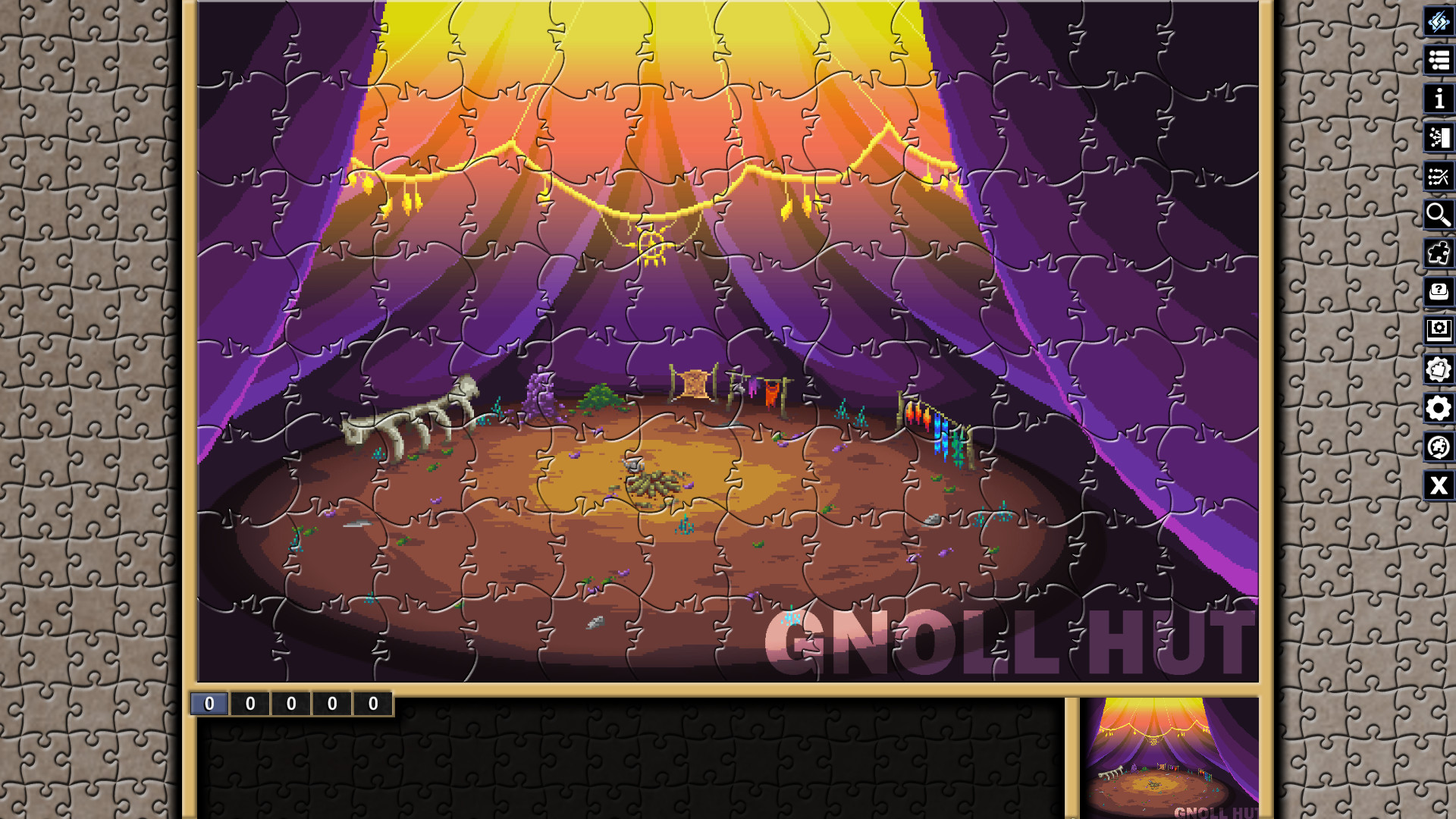 Pixel Puzzles: Illustrations &amp; Anime – Jigsaw Pack: Soul of Giga