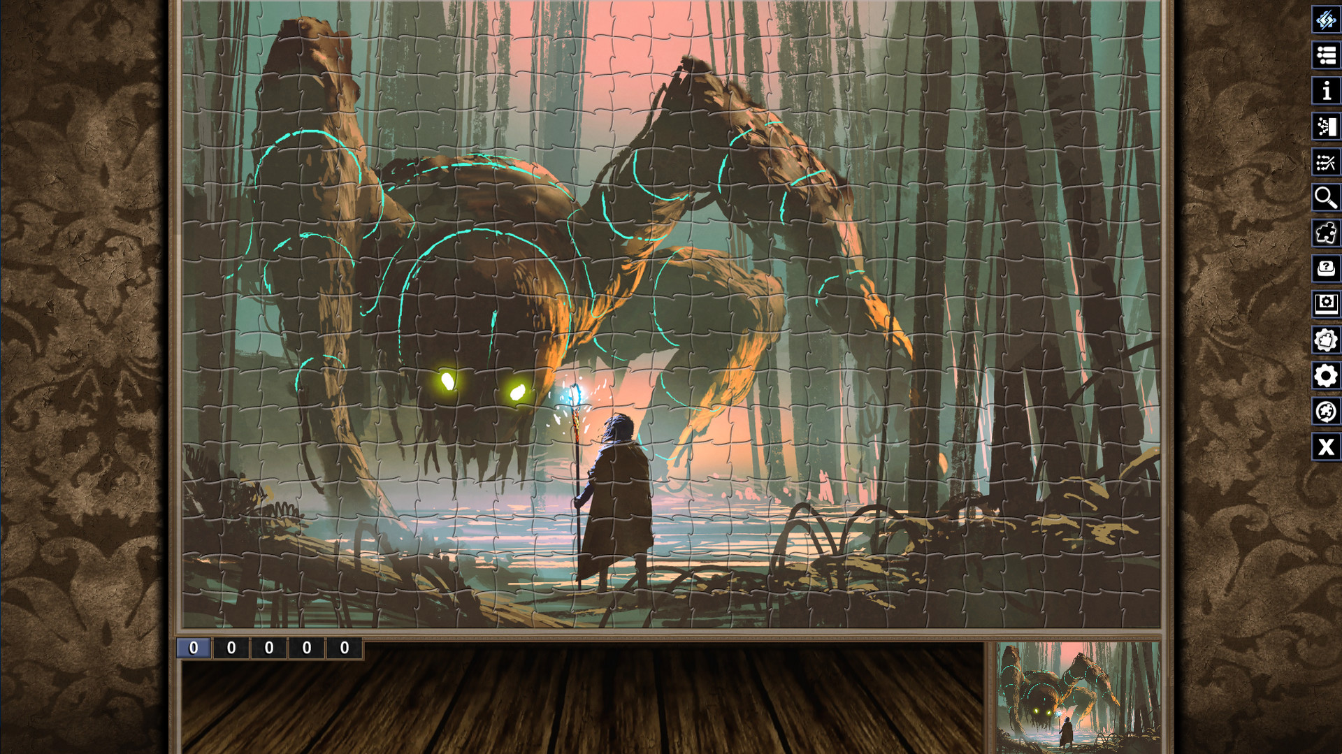 Pixel Puzzles: Illustrations &amp; Anime – Jigsaw Pack: Legendary Beasts