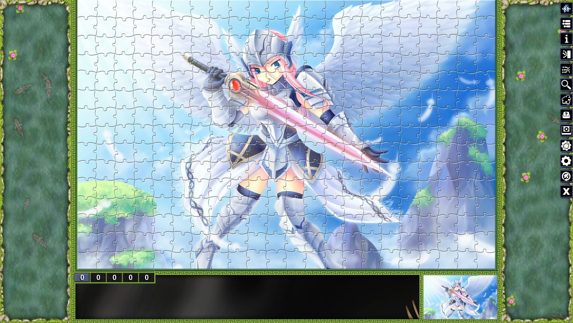 Pixel Puzzles: Illustrations &amp; Anime – Jigsaw Pack: Angels