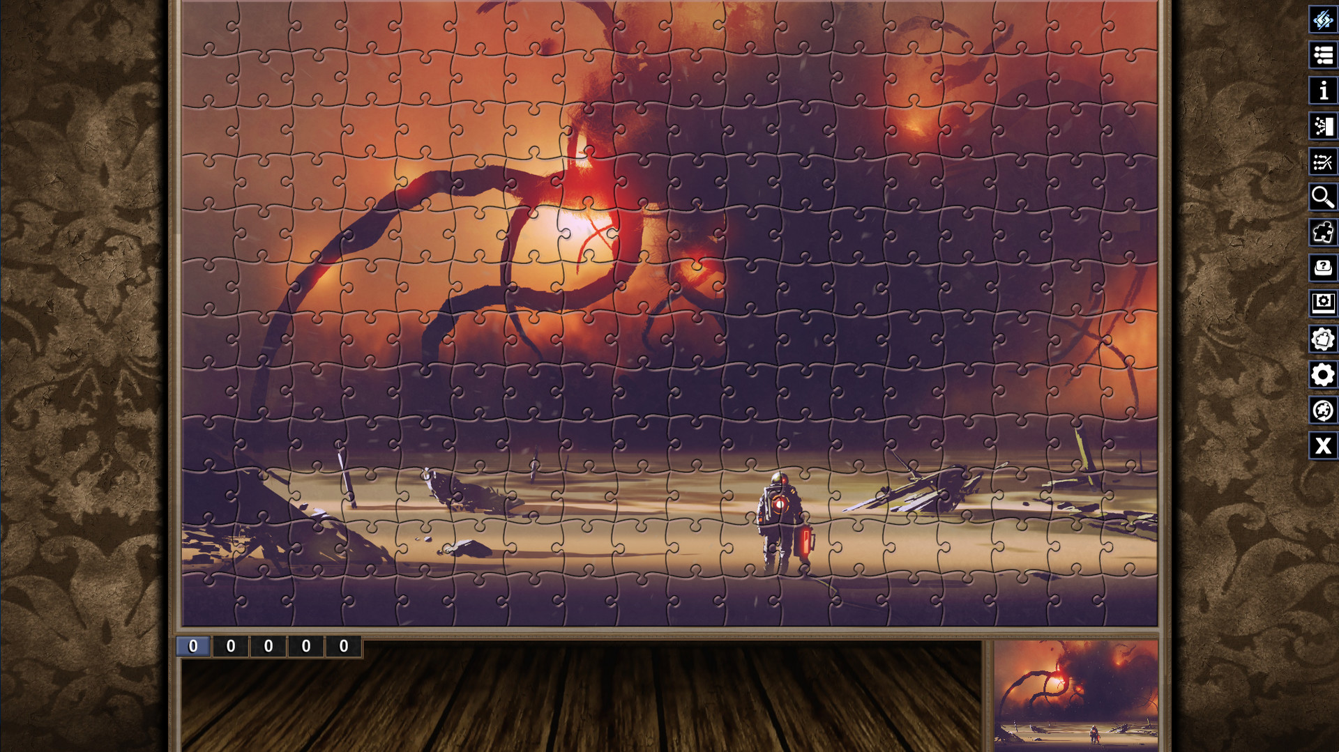 Pixel Puzzles: Illustrations &amp; Anime – Jigsaw Pack: Legendary Beasts