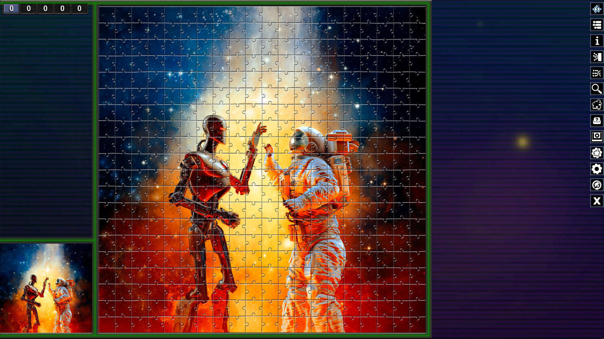 Pixel Puzzles: Illustrations &amp; Anime – Jigsaw Pack: Aliens