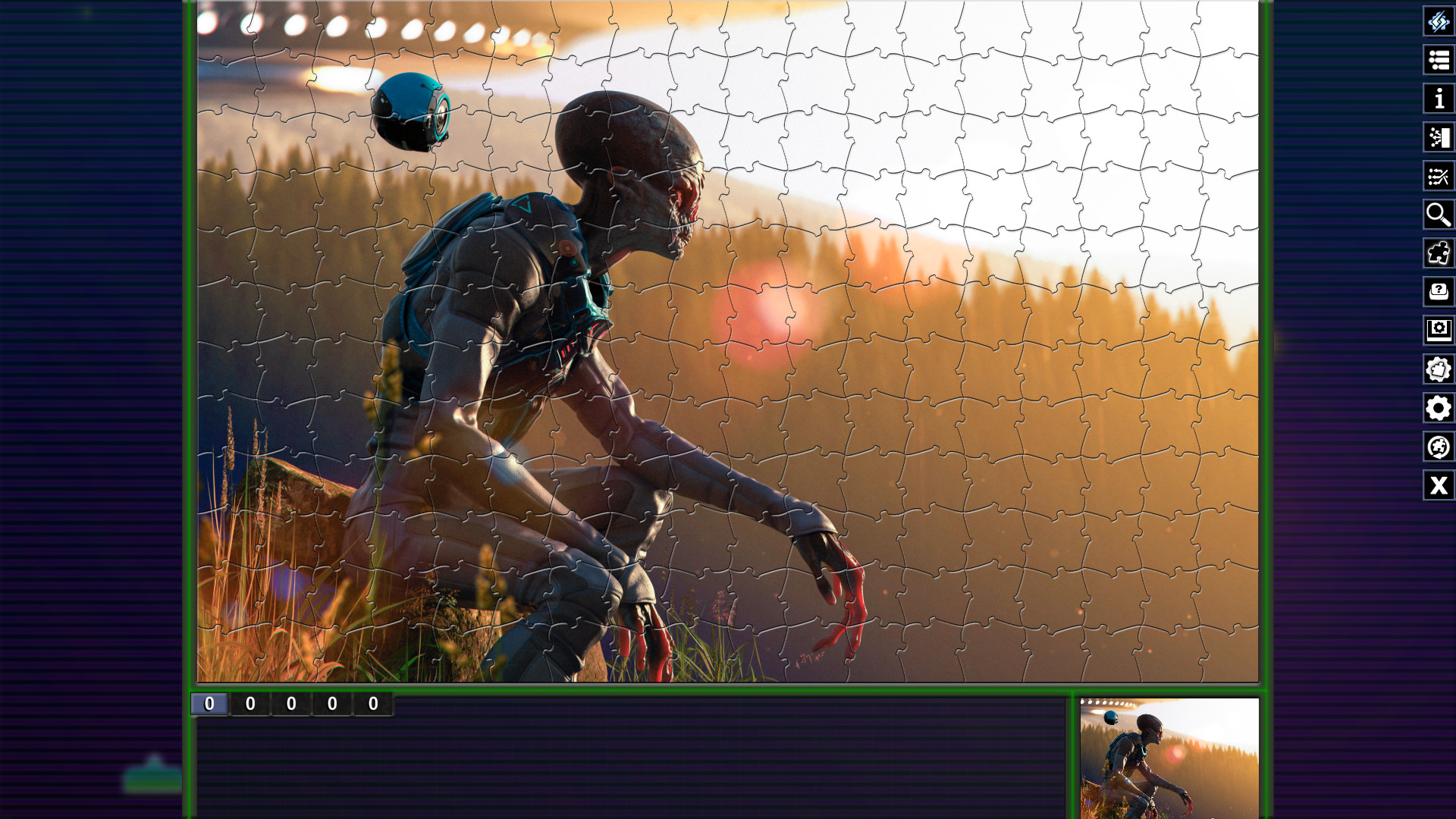 Pixel Puzzles: Illustrations &amp; Anime – Jigsaw Pack: Aliens