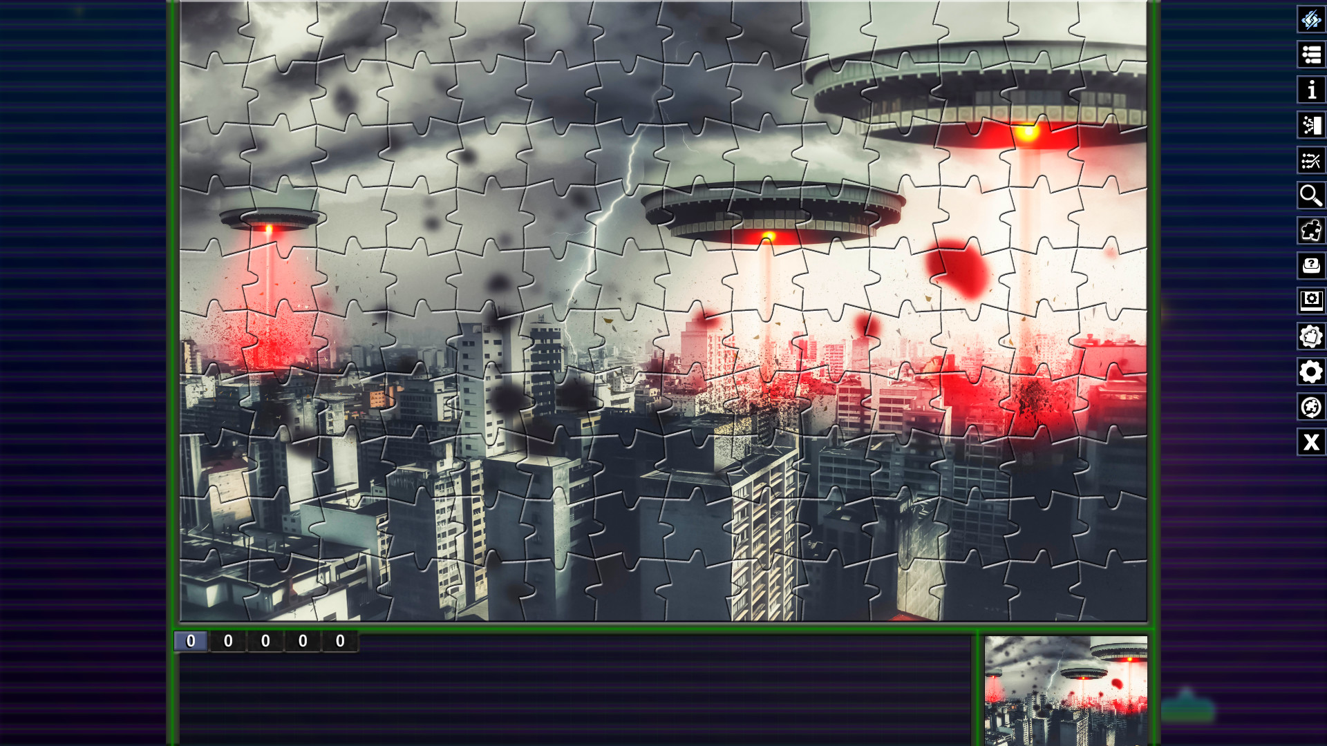 Pixel Puzzles: Illustrations &amp; Anime – Jigsaw Pack: Aliens