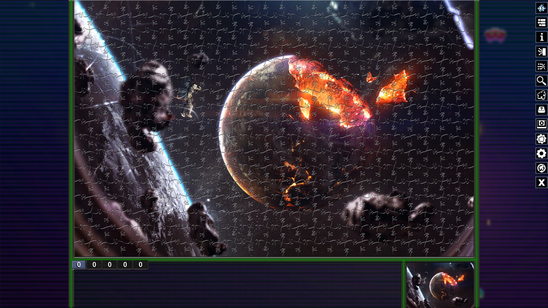 Pixel Puzzles: Illustrations &amp; Anime – Jigsaw Pack: Aliens