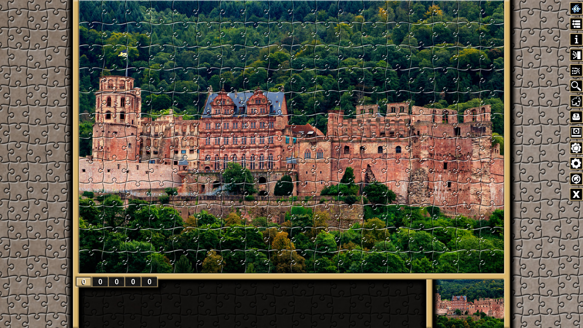 Pixel Puzzles Traditional Jigsaws: Pack – German Castles