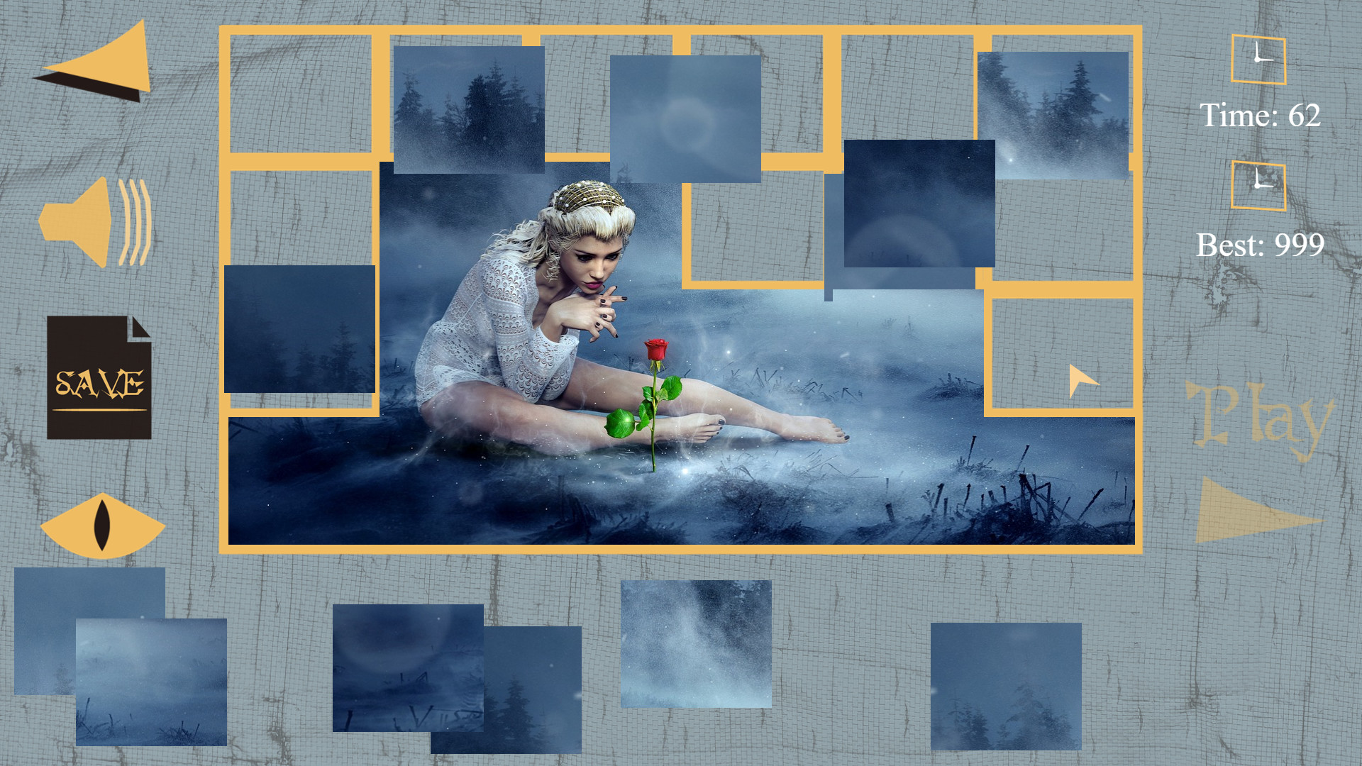 Jigsaw Frame: Relax