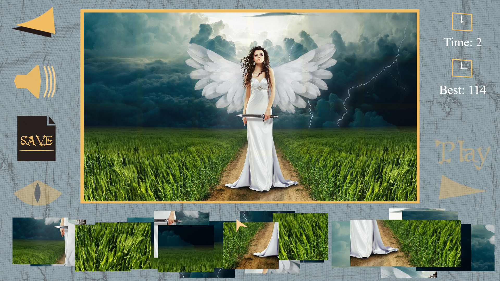 Jigsaw Frame: Relax