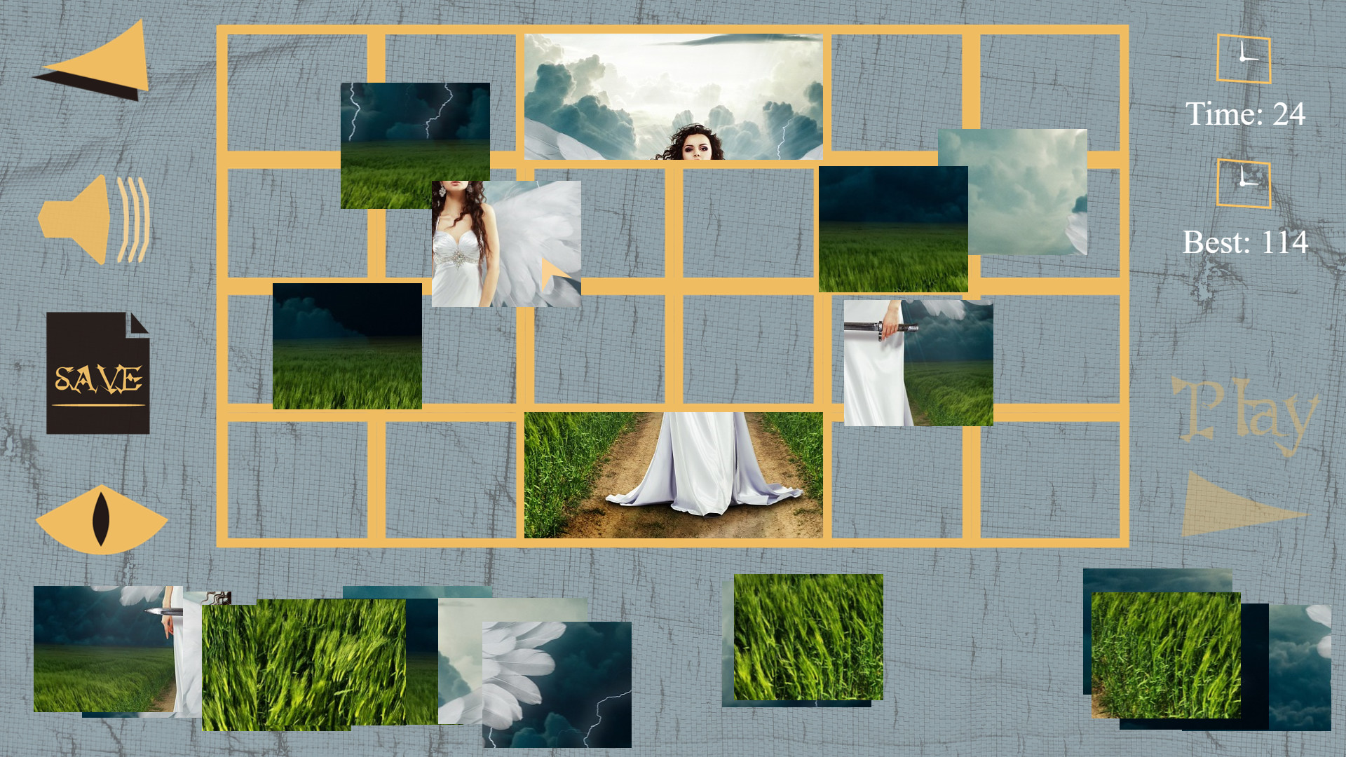 Jigsaw Frame: Relax