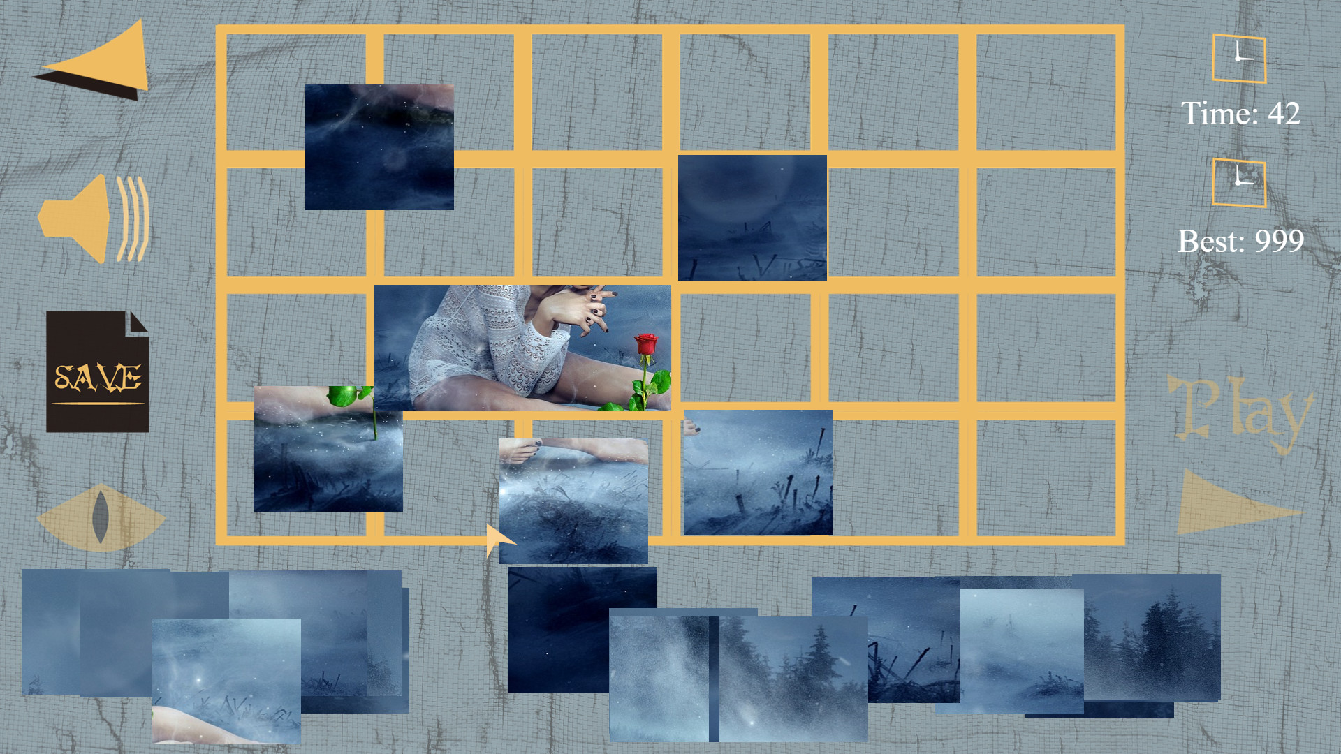 Jigsaw Frame: Relax