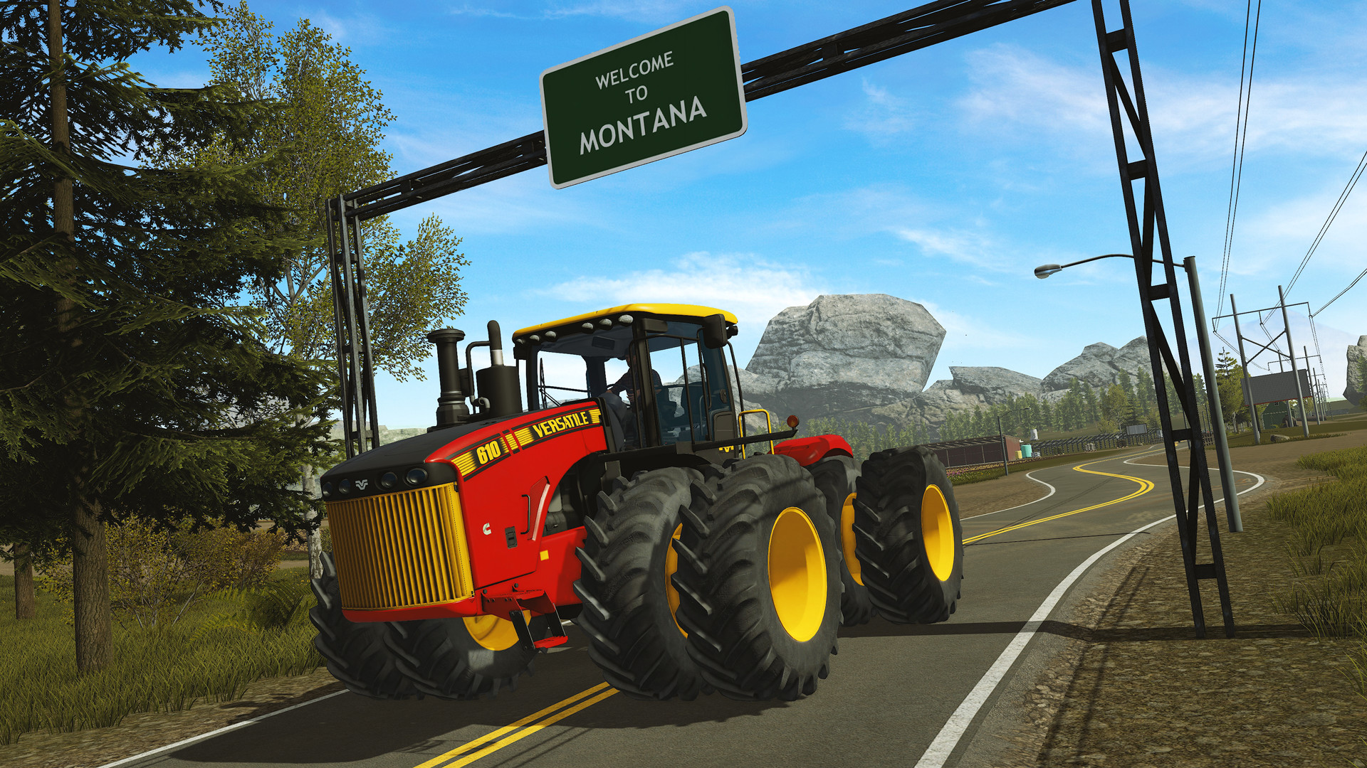 Pure Farming 2018: Versatile 4WD 610