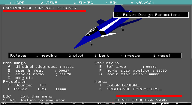 Microsoft Flight Simulator 4.0