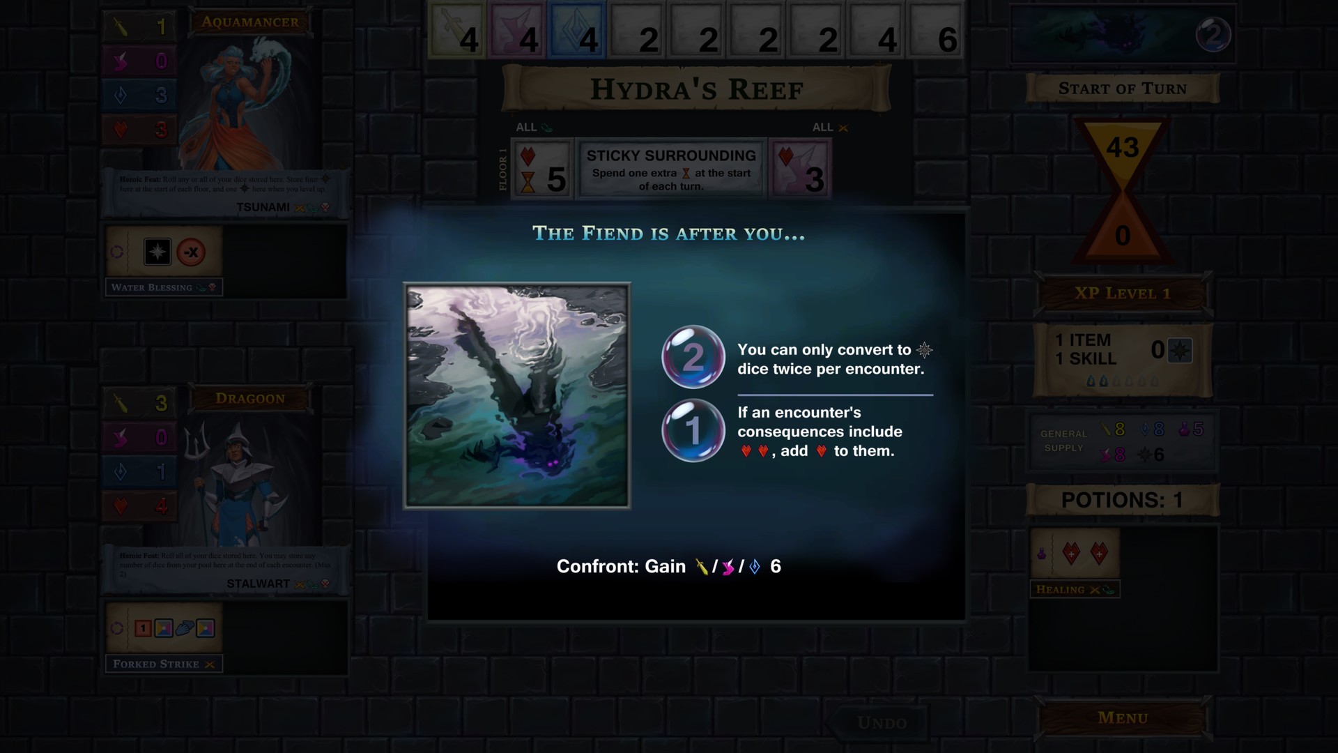 One Deck Dungeon: Abyssal Depths