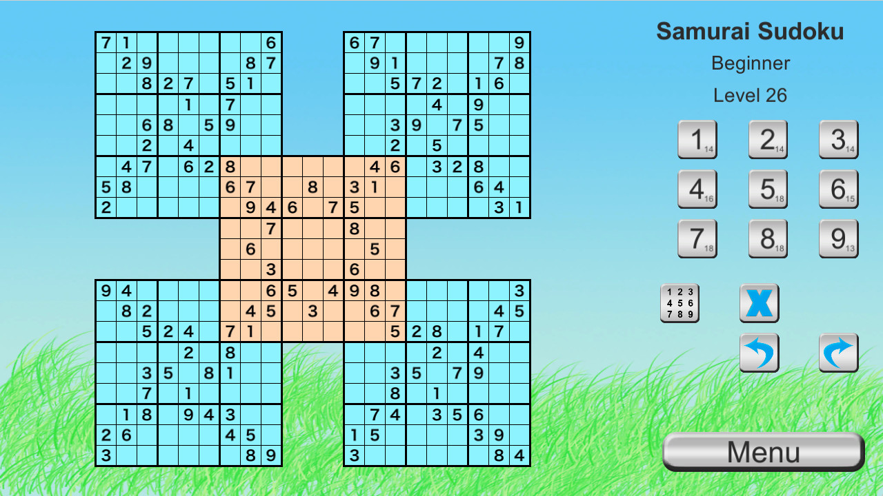 Ultimate Sudoku Collection: Samurai Beginner Pack