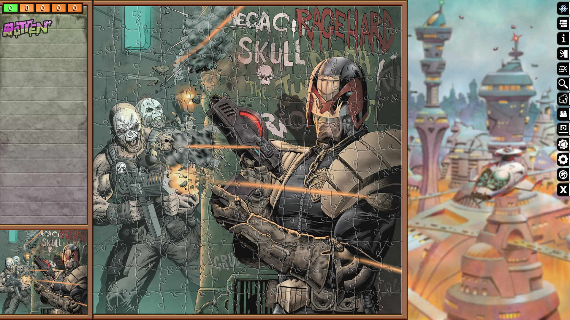 Pixel Puzzles Ultimate: Puzzle Pack 2000 AD