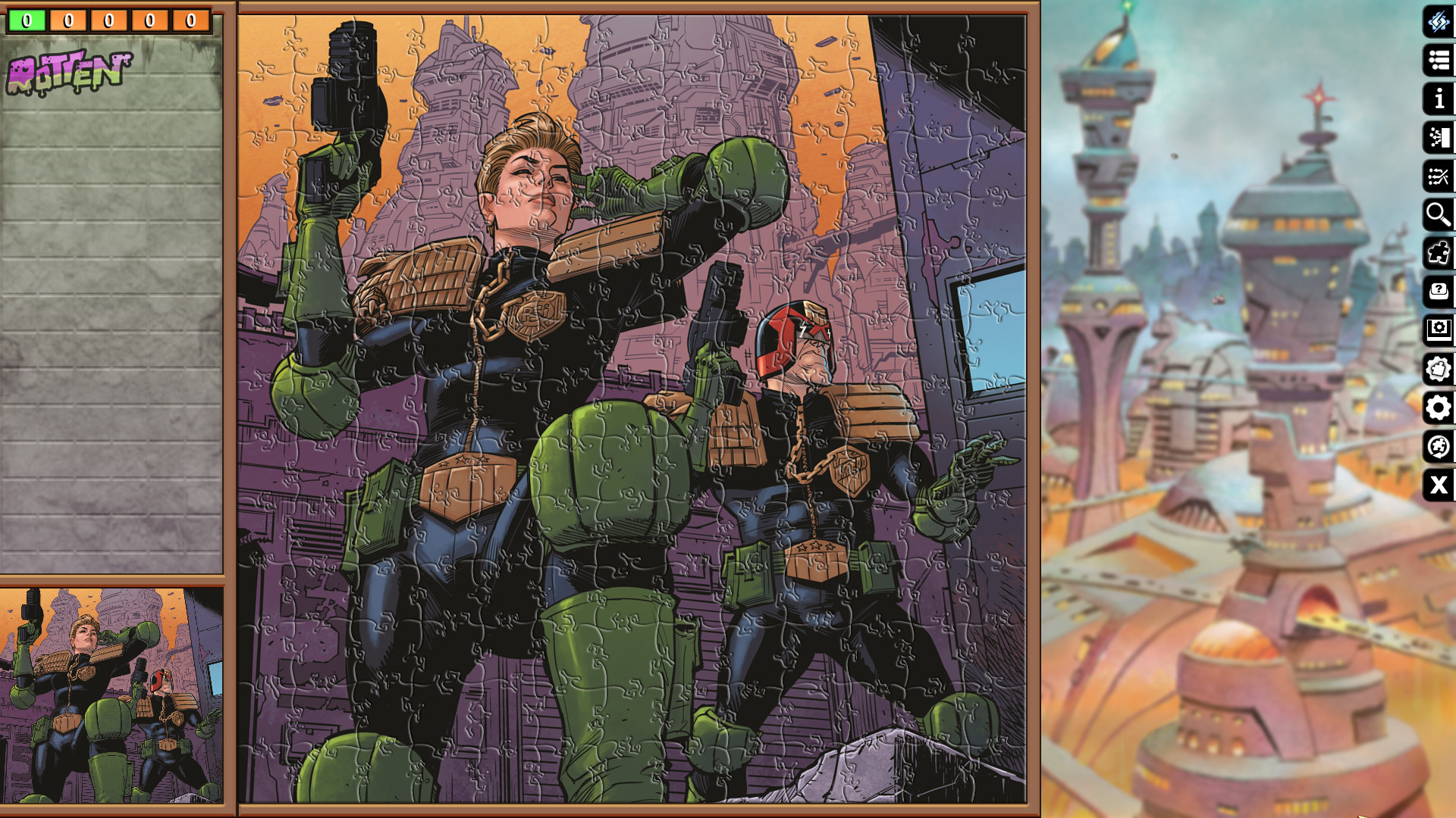 Pixel Puzzles Ultimate: Puzzle Pack 2000 AD