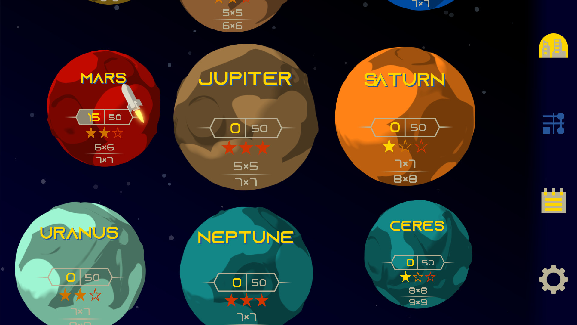 Starlight X-2: Galactic Puzzles