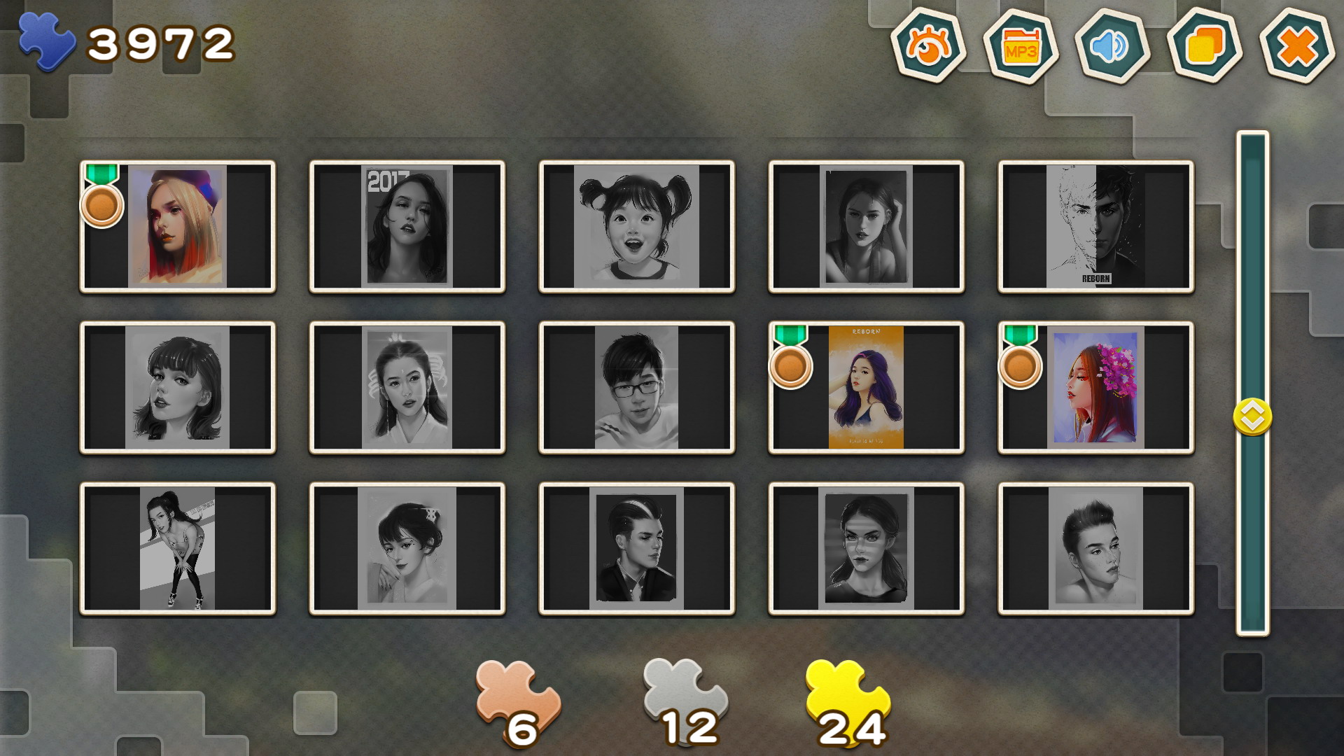 Pleasure Puzzle: Portrait Plus