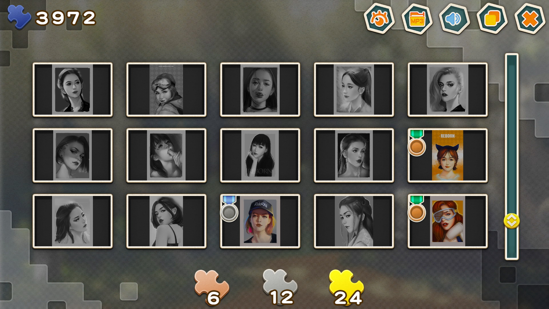 Pleasure Puzzle: Portrait Plus