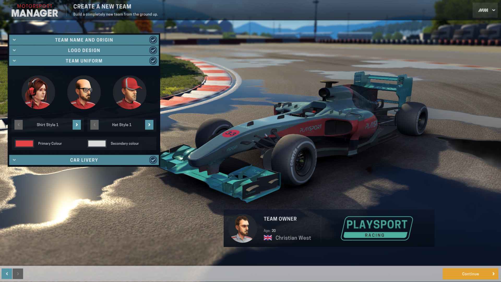 Motorsport Manager: Create Your Own Team