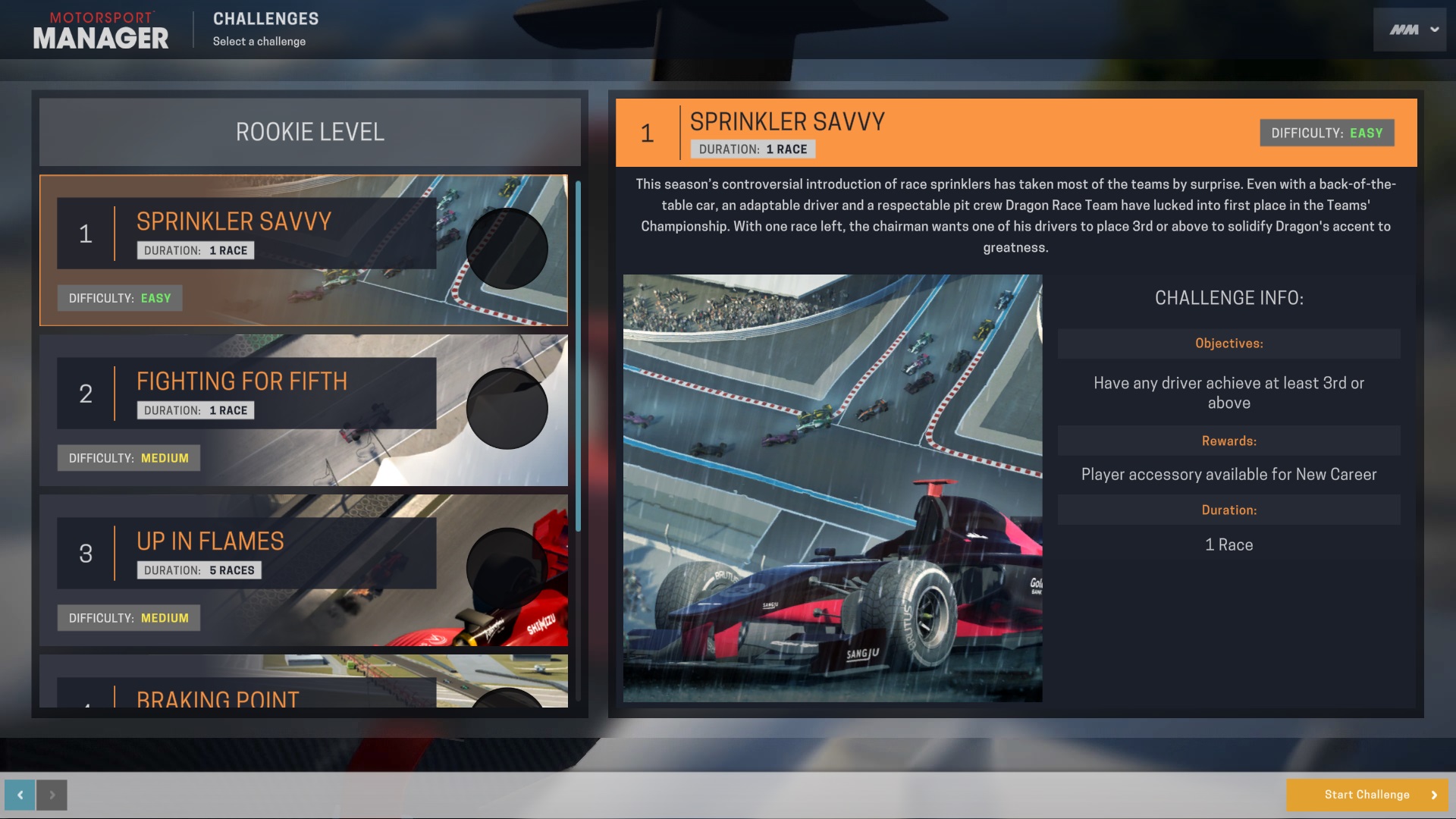 Motorsport Manager: Challenge Pack