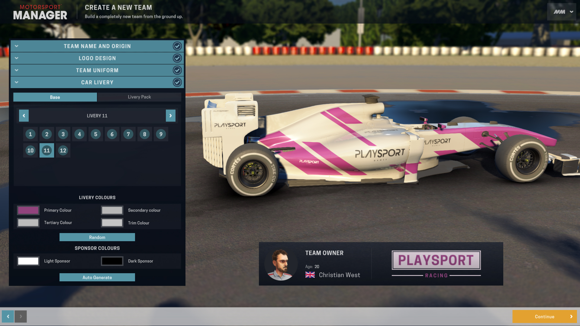 Motorsport Manager: Create Your Own Team