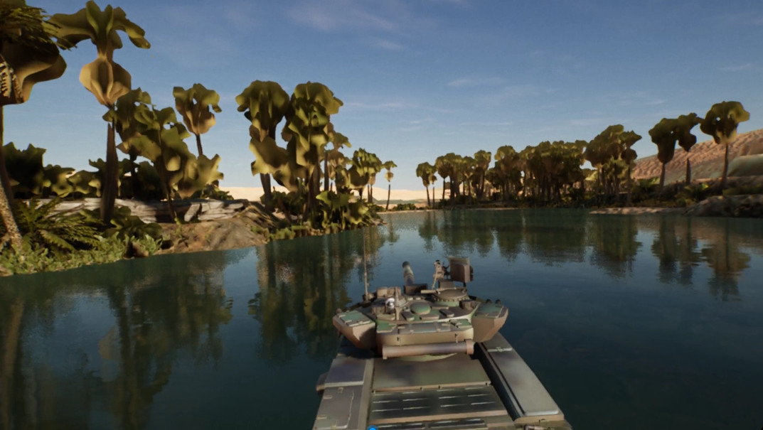 VR Military Reporter in Middle East (with tanks &amp; helicopters)