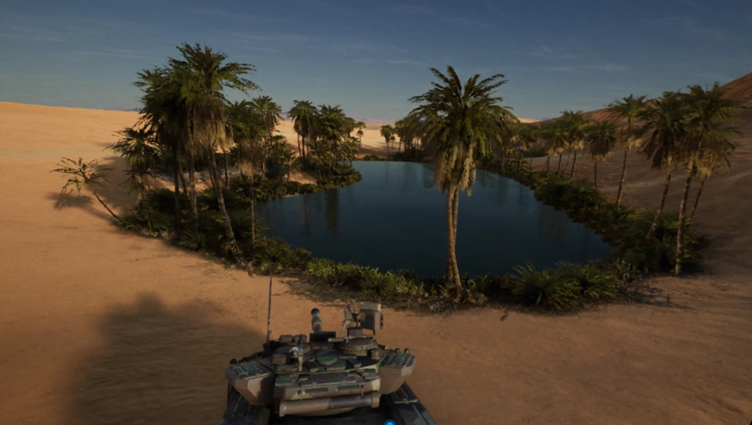 VR Military Reporter in Middle East (with tanks &amp; helicopters)