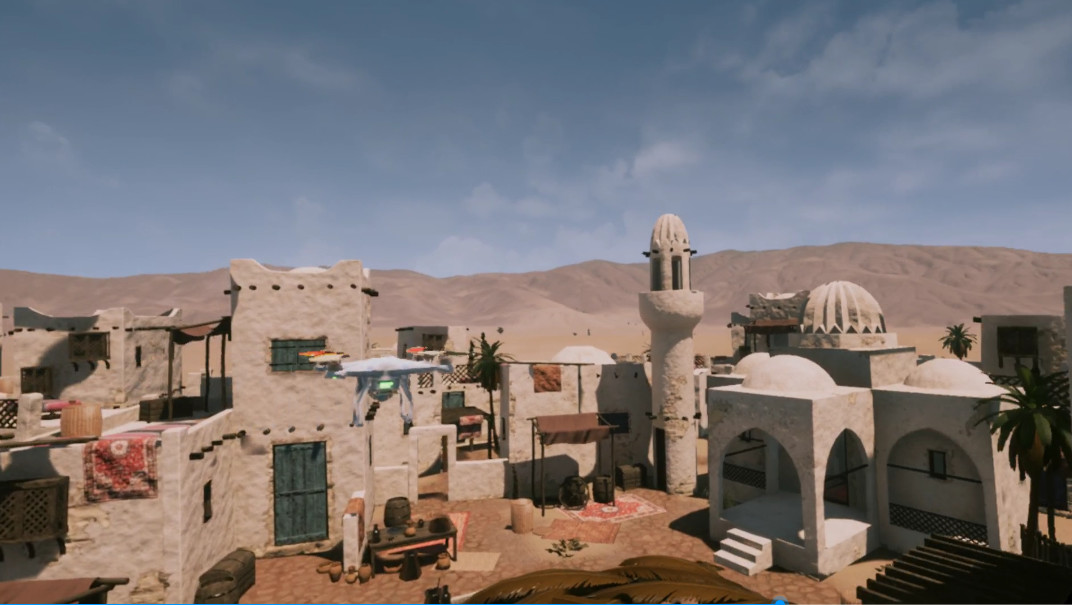 VR Military Reporter in Middle East (with tanks &amp; helicopters)