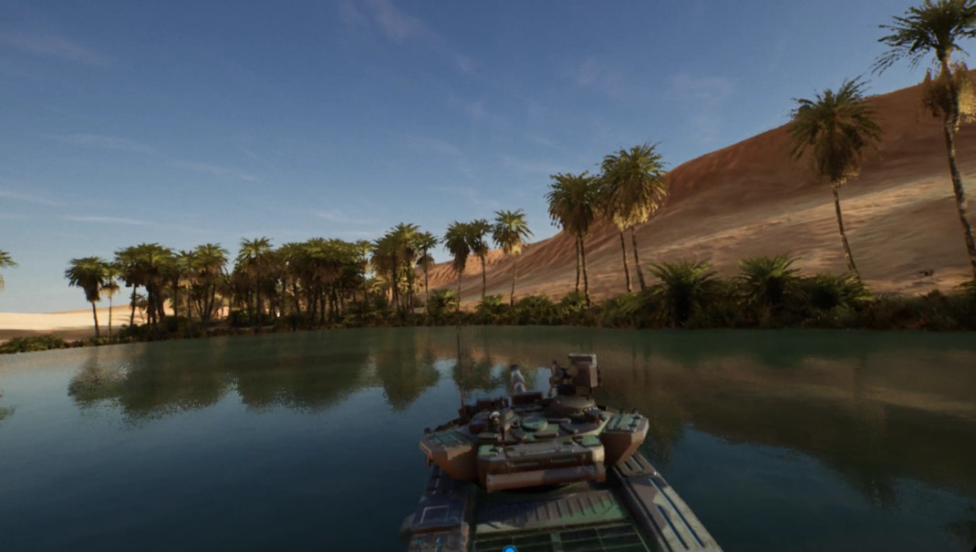 VR Military Reporter in Middle East (with tanks &amp; helicopters)