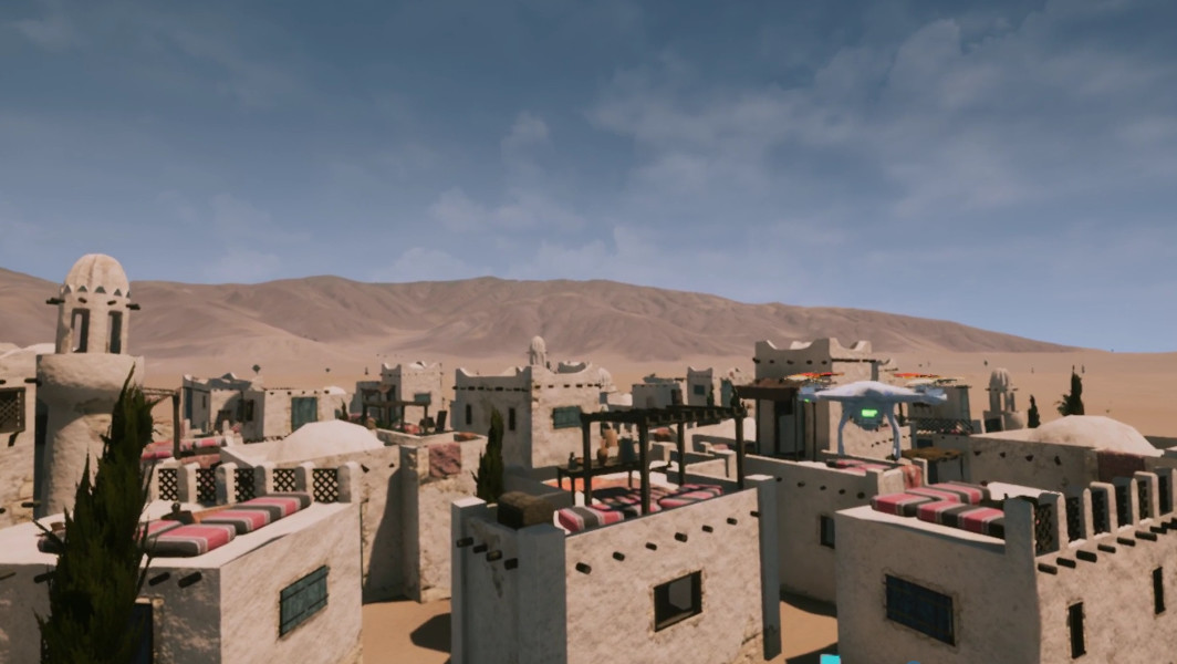 VR Military Reporter in Middle East (with tanks &amp; helicopters)