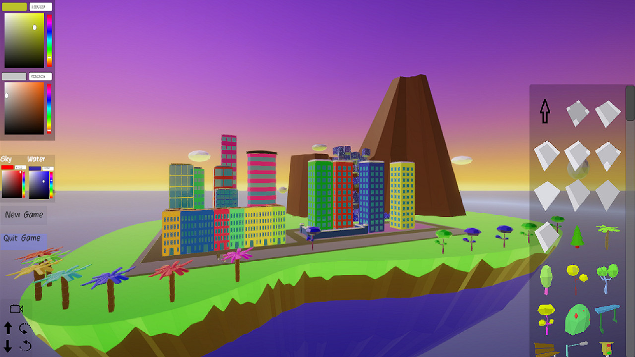 My Low Poly City