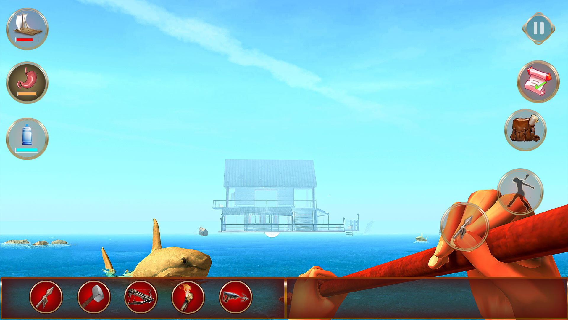 Island Raft Survival 2021: Ocean Escape