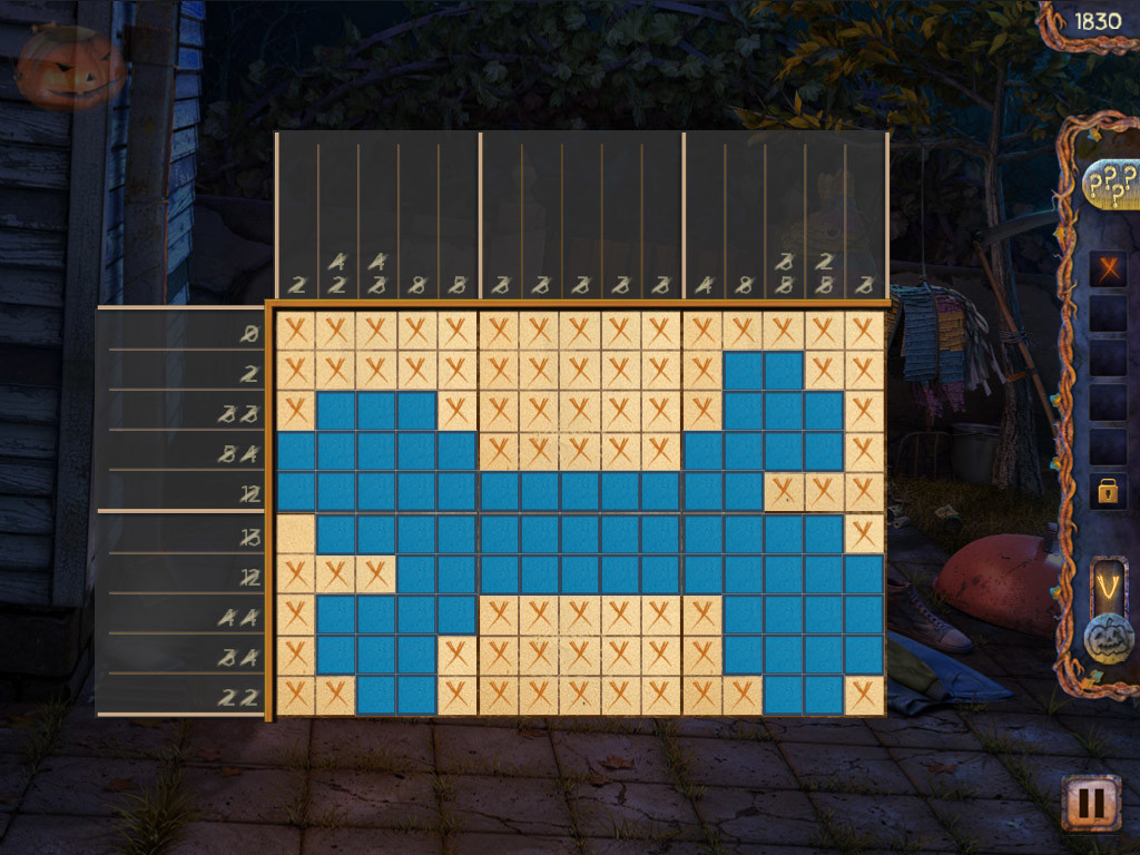 Fill and Cross: Trick or Treat