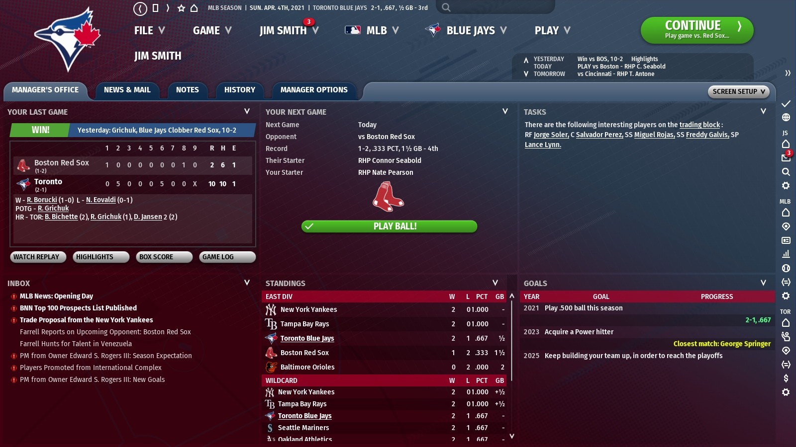 Out of the Park Baseball 22