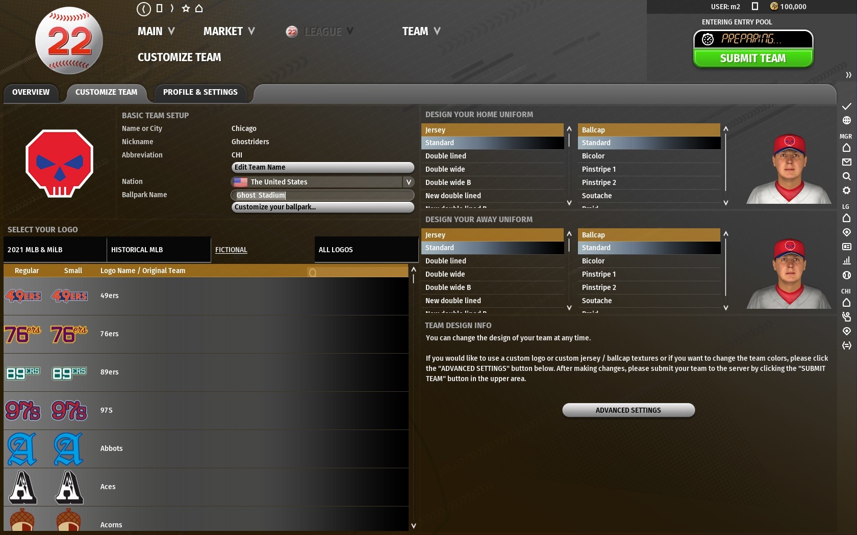 Out of the Park Baseball 22