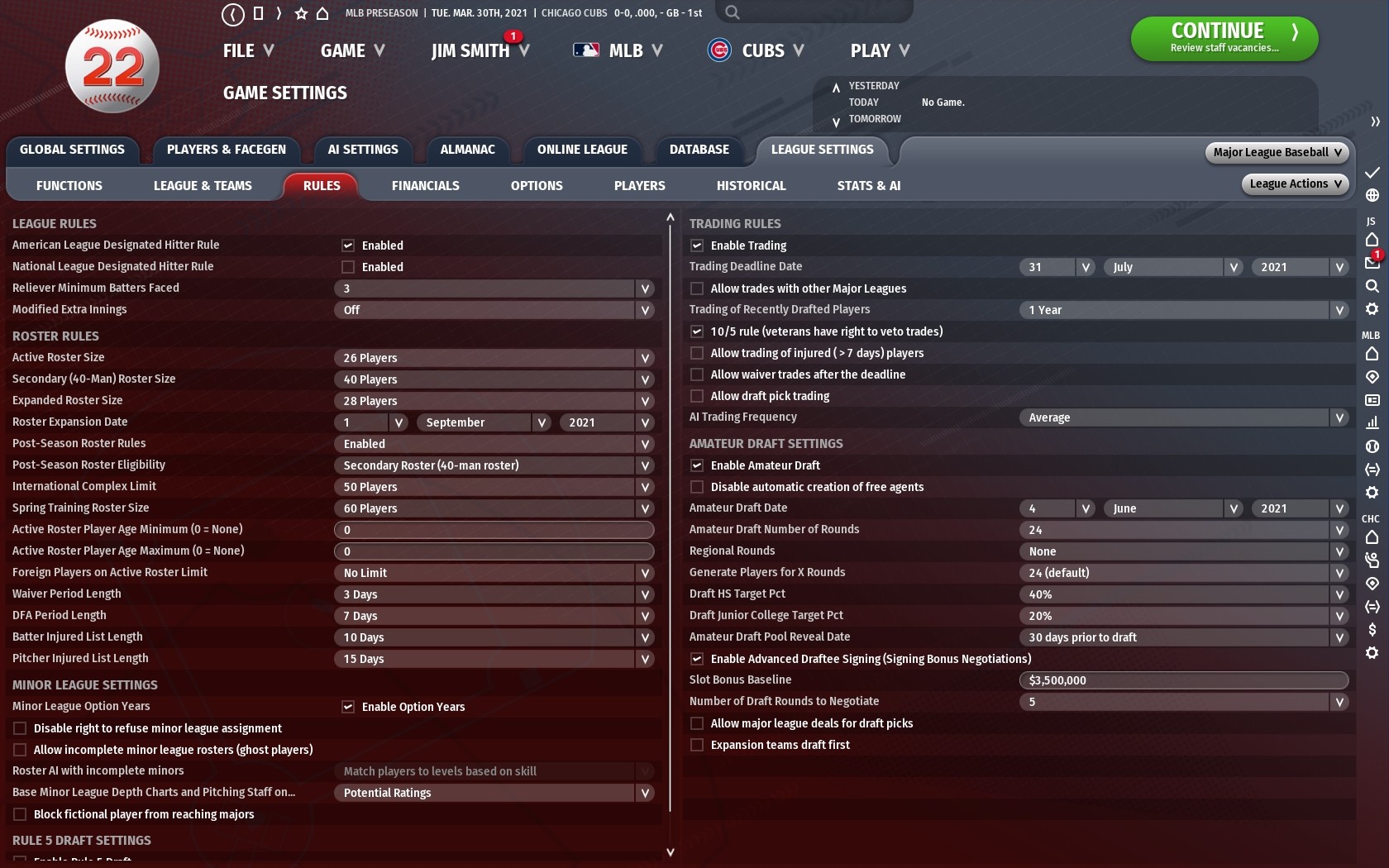 Out of the Park Baseball 22