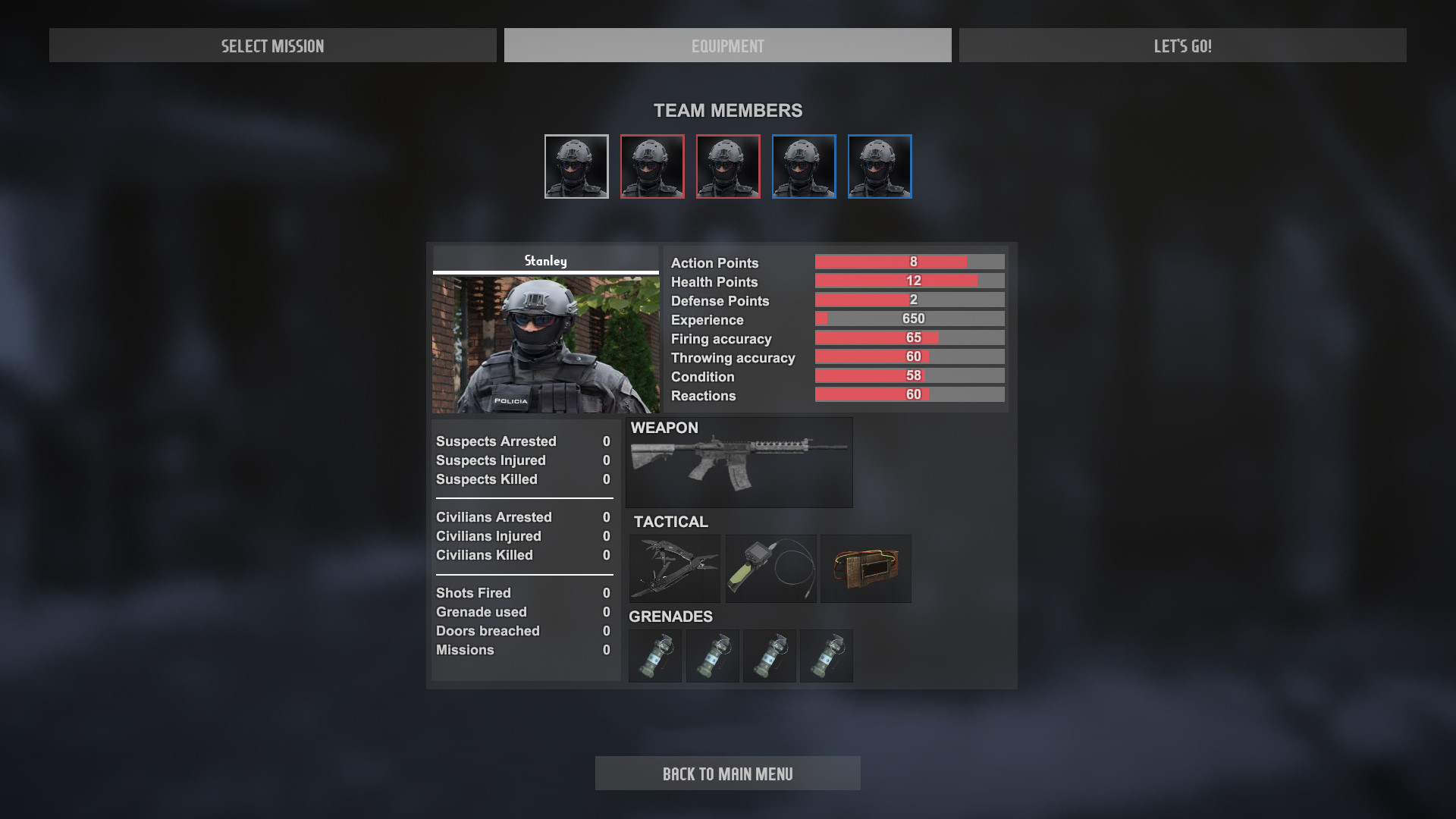 Tactical Combat Department