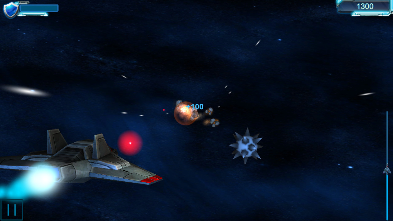 Asteroids Belt: Try to Survive!