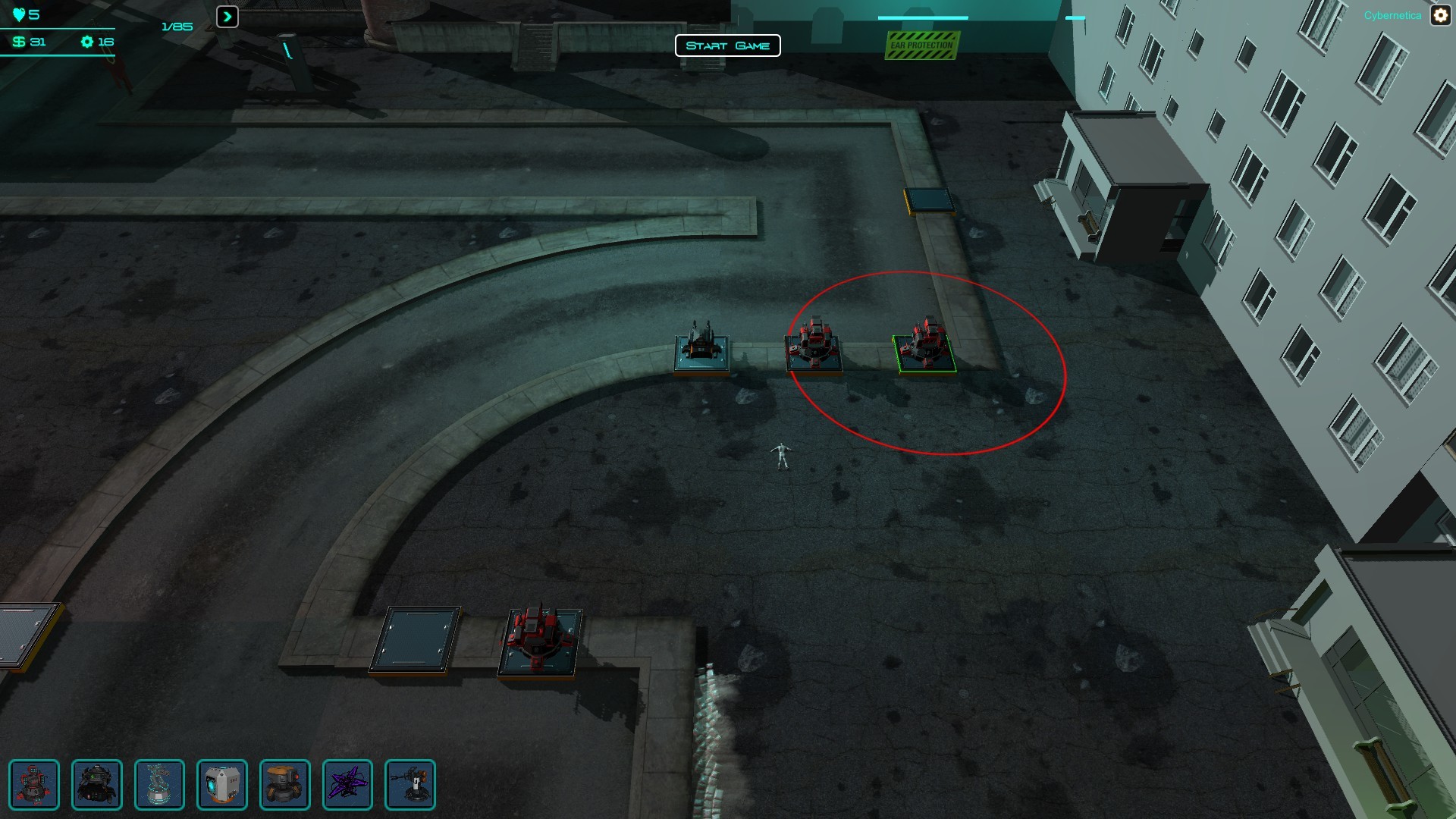 Cybernetica: fallen city