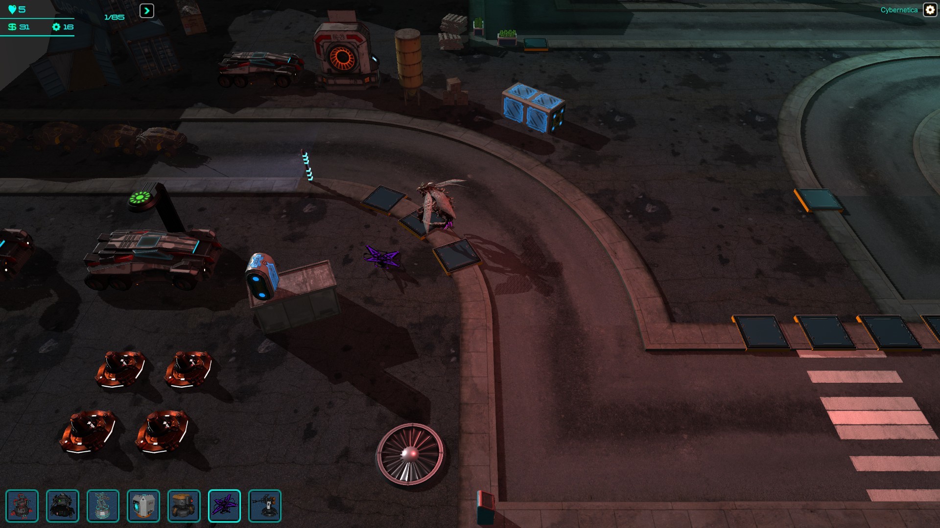 Cybernetica: fallen city