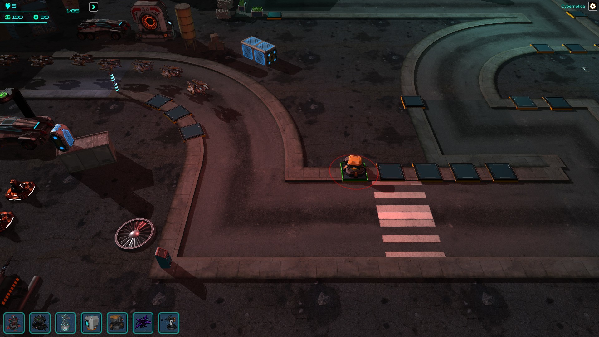 Cybernetica: fallen city