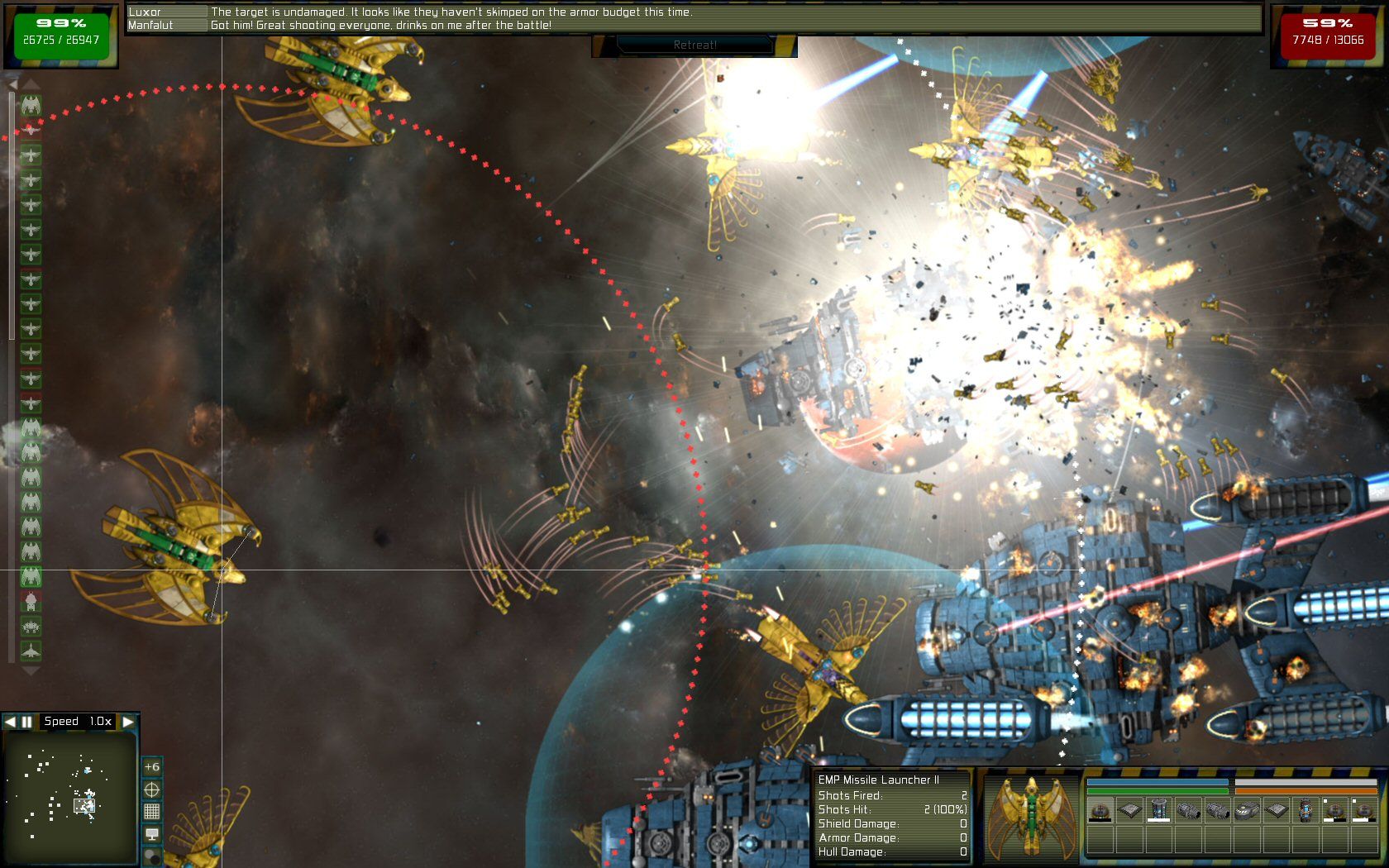 Gratuitous Space Battles: Galactic Conquest