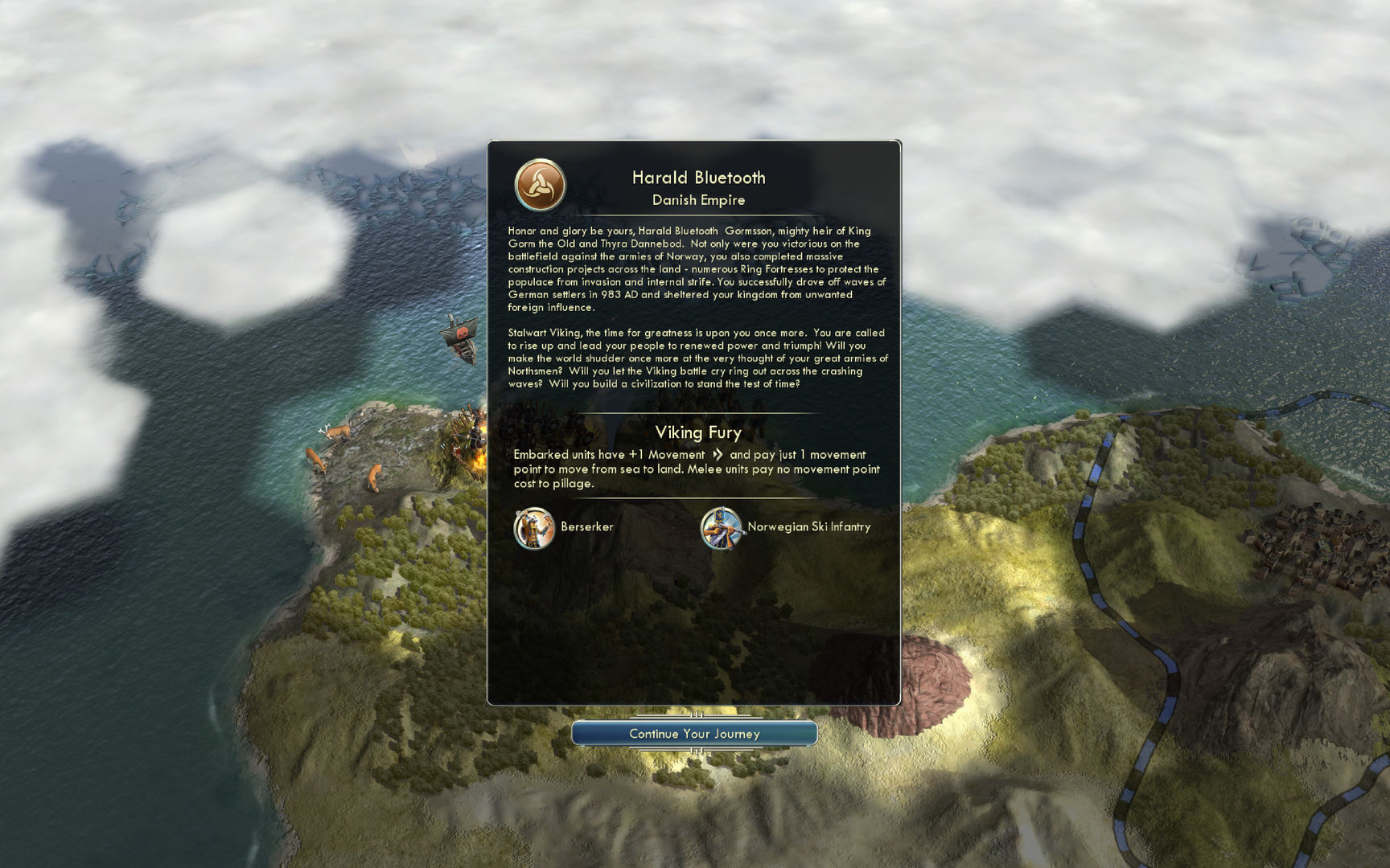 Sid Meier’s Civilization V: Civ and Scenario Pack – Denmark (The Vikings)